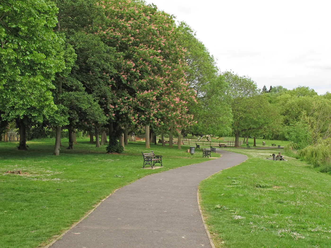 Lake Meadows, Billericay, where the borough's biggest fireworks display returns on Saturday 7 November 2026