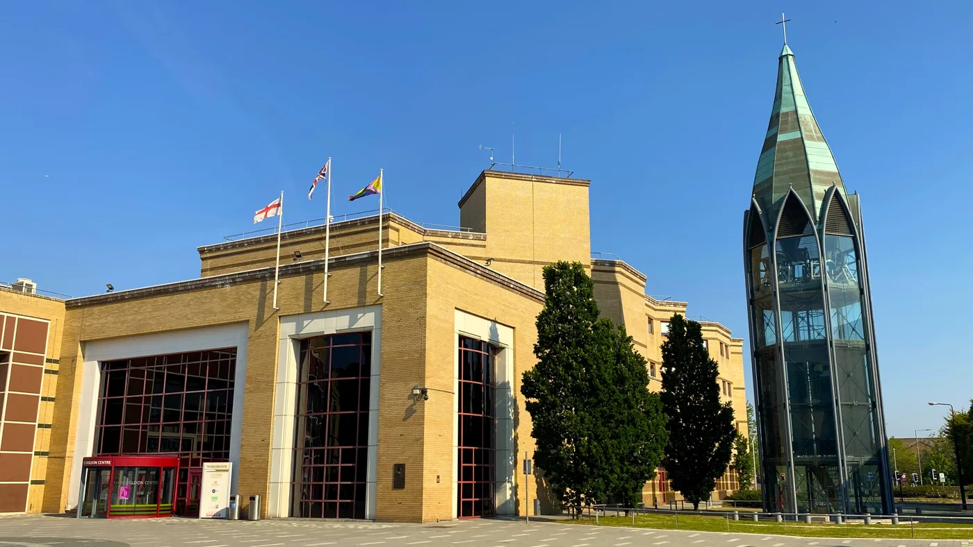 The Basildon Centre in St Martin's Square, where the extraordinary council meeting was held.