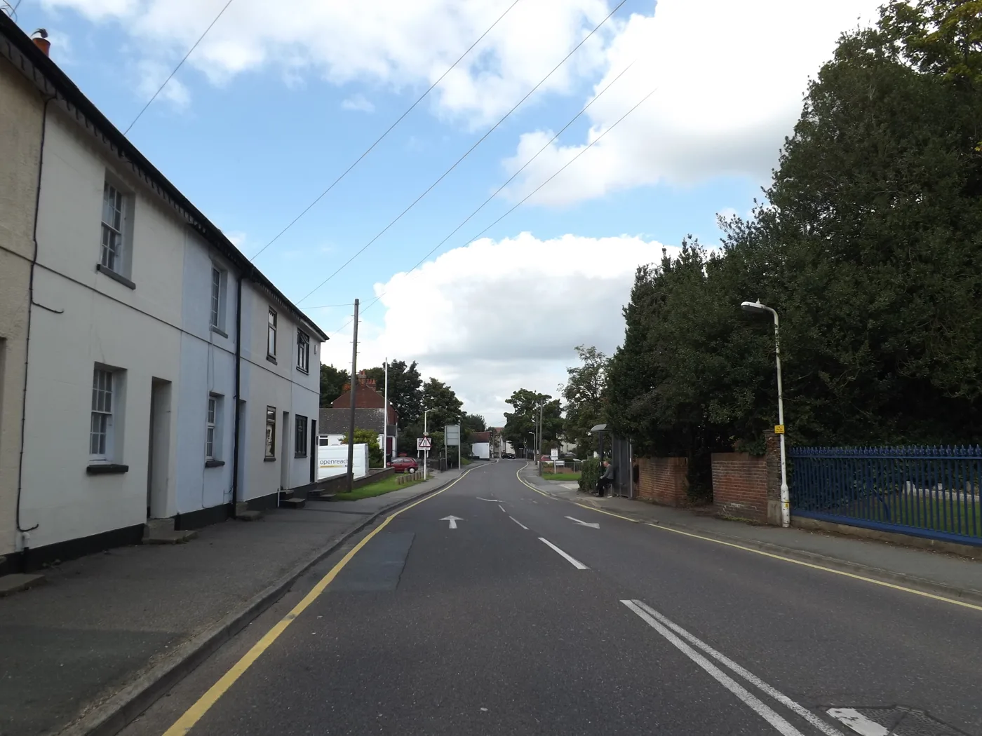 Chapel Street, Billericay. The picture does not show Tuesday's incident.