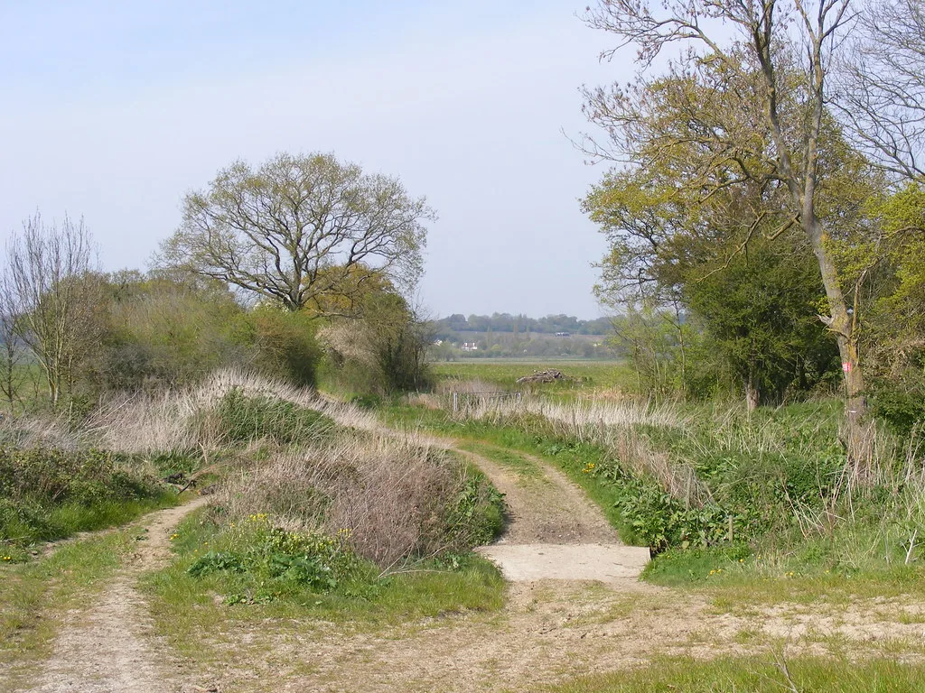 Farmland near Crays Hill. The village sits on the A129 between Billericay and Wickford.