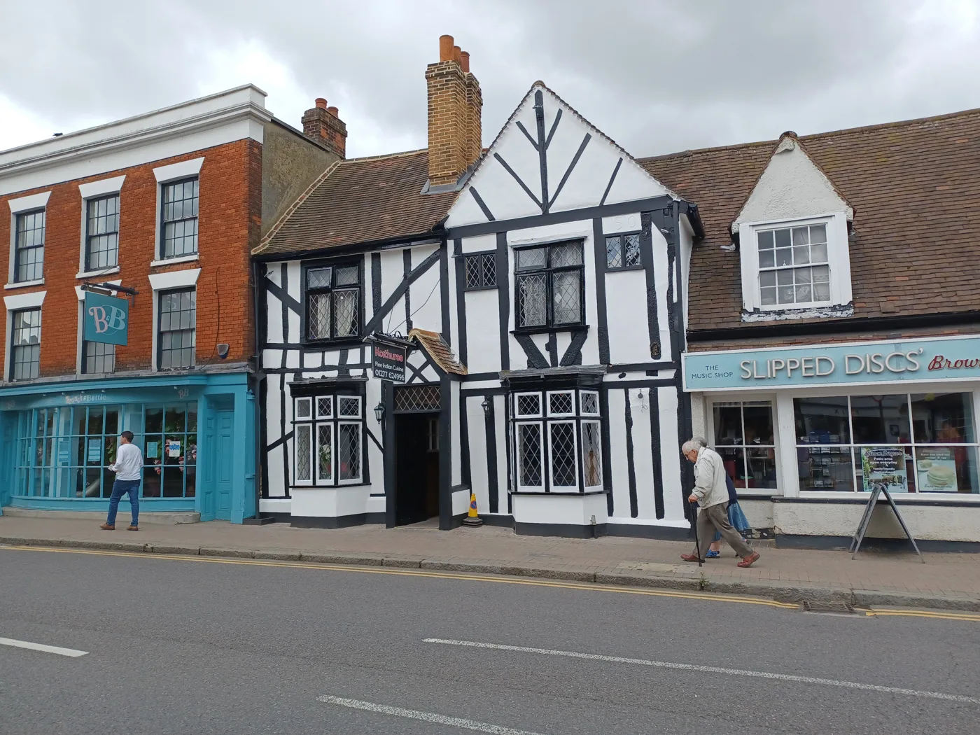 Billericay High Street, where the council car park behind Iceland has been free on Saturdays and Sundays since April 2026